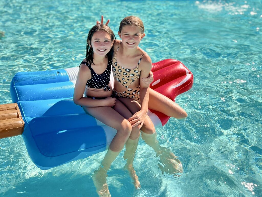 Pool Floatie Races
